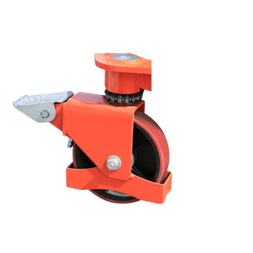 Поворотная опора с тормозом для поворотных колес для штабелеров SPN (в сборе с колесом) по ценам производителя в Челябинске с доставкой по всей России