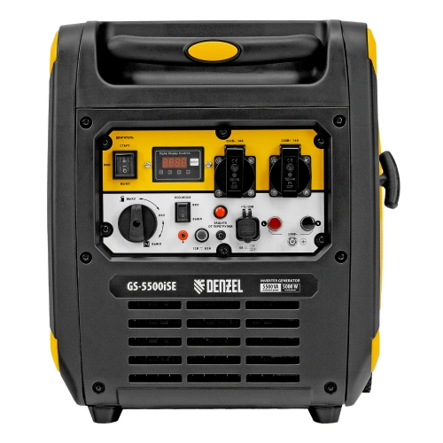 Генератор инверторный GS-5500iSE, 5,5 кВт, 230 В, закрытый корпус,электростартер Denzel по ценам производителя в Челябинске с доставкой по всей России