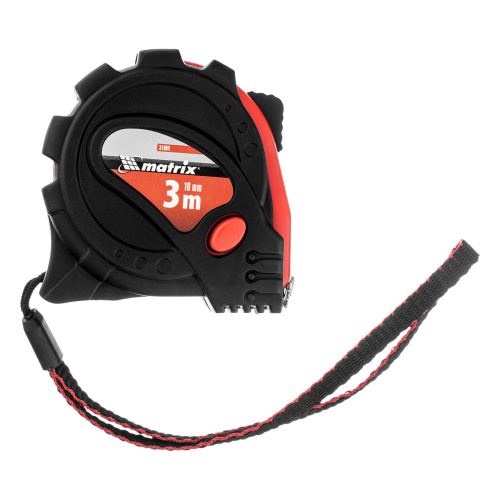 Рулетка Status Magnet 3 fixations,3 м х 16 мм,обрезиненный корпус,зацеп с магнитом Matrix по ценам производителя в Челябинске с доставкой по всей России