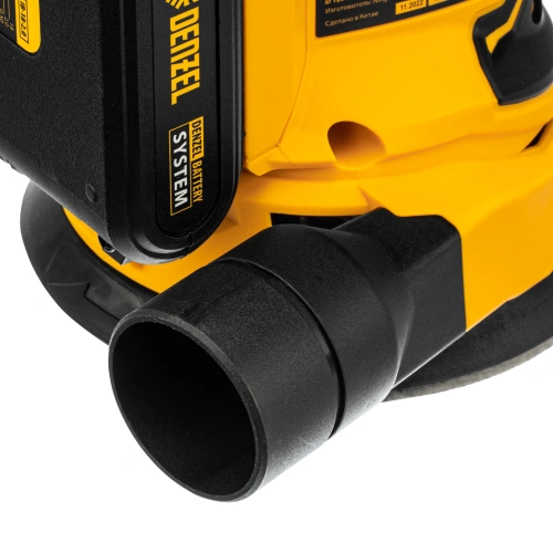 Машина шлифовальная эксцентриковая аккумуляторная COS-125, 18В Li-Ion Denzel по ценам производителя в Челябинске с доставкой по всей России