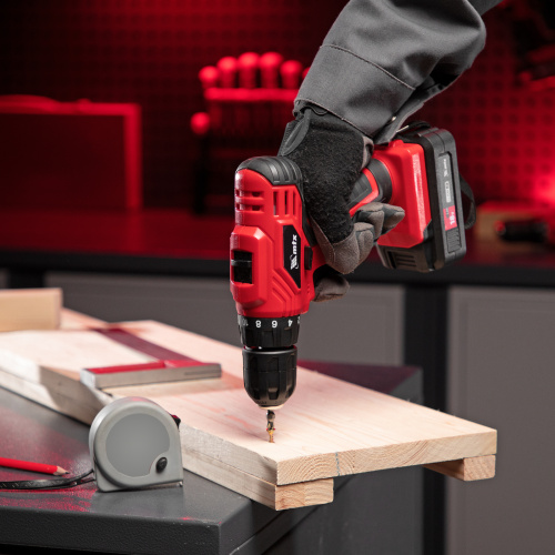 Дрель-шуруповерт аккумуляторная MCDL-18-02, Li-Ion, 18 В, 2 акк. MTX по ценам производителя в Челябинске с доставкой по всей России