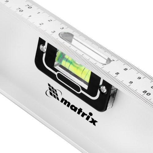 Уровень алюминиевый "Рельс", 1500 мм, 3 глазка (1 поворотный) Matrix по ценам производителя в Челябинске с доставкой по всей России