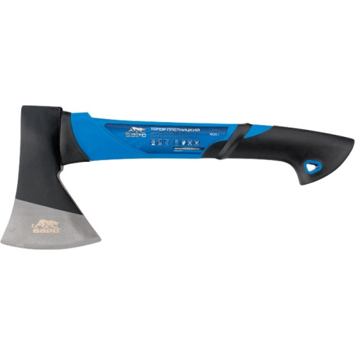 Топор плотницкий, 600 г, двухкомпонентная обрезиненная рукоятка Барс по ценам производителя в Челябинске с доставкой по всей России