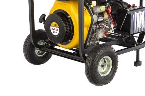 Генератор дизельный DD6300Е, 5.0 кВт, 220 В/50 Гц, 15 л, электростартер Denzel по ценам производителя в Челябинске с доставкой по всей России