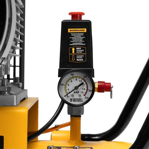 Компрессор воздушный рем. привод BCV 5500-T/200, 5,5 кВт, 200 литров, 850 л/мин Denzel по ценам производителя в Челябинске с доставкой по всей России