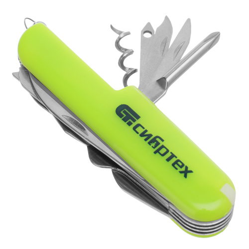 Нож многофункциональный, компактный размер, 15 функций, 90 мм Сибртех по ценам производителя в Челябинске с доставкой по всей России