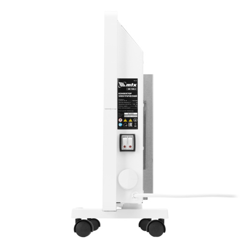 Конвектор электрический КМ-1500.2, 230 В, 1500 Вт, X-образный нагреватель, колеса, термостат MTX по ценам производителя в Челябинске с доставкой по всей России