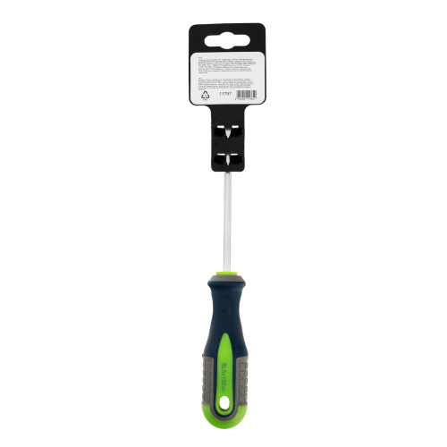 Отвертка, SL5 х 100 мм, CrV, трехкомпонентная рукоятка Сибртех по ценам производителя в Челябинске с доставкой по всей России