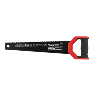 Ножовка по дереву UNIVERSAL, 350 мм, две рабочие кромки 13-14 TPI и 7-8 TPI, тефлоновое покрытие Matrix по ценам производителя в Челябинске с доставкой по всей России