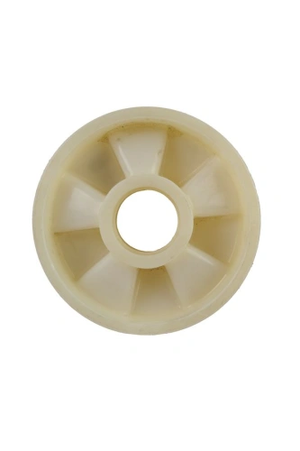 Колесо нейлоновое 160х50 мм без подшипника для тележек гидравлических JC/DF-III/DB/BFC по ценам производителя в Челябинске с доставкой по всей России