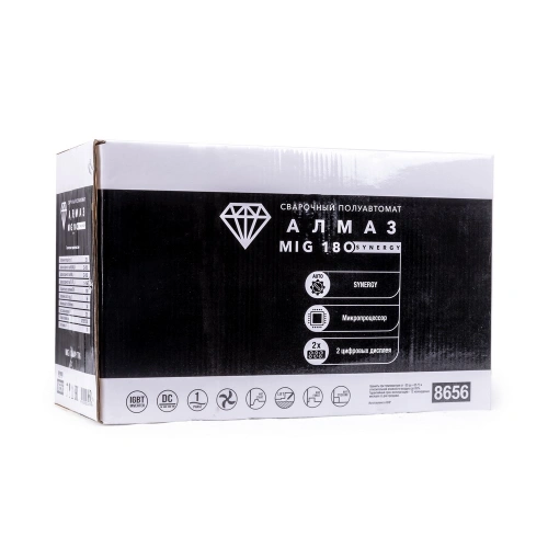 Сварочный полуавтомат Алмаз MIG 180 SYNERGY купить в Москве с доставкой по всей России | ProtosMarket.ru