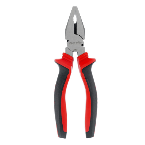 Плоскогубцы комбинированные, 160 мм, хром-ванадий, двухкомпонентные рукоятки Matrix по ценам производителя в Челябинске с доставкой по всей России