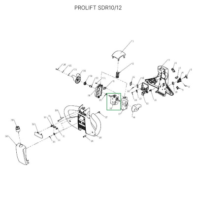 Потенциометр для самоходных штабелеров SDR-S/SDR/SDK по ценам производителя в Челябинске с доставкой по всей России