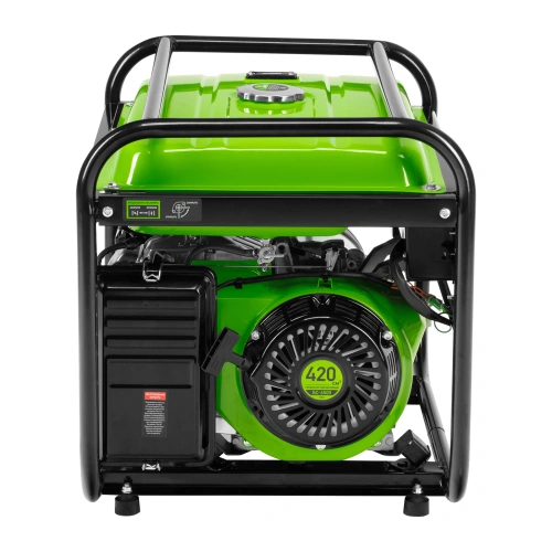 Генератор бензиновый БС-6500, 5.5 кВт, 230В, четырехтактный, 25 л, ручной стартер Сибртех по ценам производителя в Челябинске с доставкой по всей России