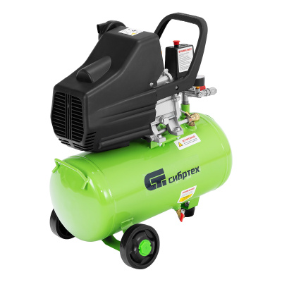 Компрессор с набором КК-1500/24 ПЛЮС, 1.5 кВт, 198 л/мин, 24 л, прямой привод, масляный Сибртех купить в Москве с доставкой по всей России | ProtosMarket.ru