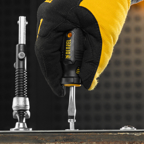 Набор отверток на полке, 8 шт., PH+SL, S2, 3к рукоятка Denzel по ценам производителя в Челябинске с доставкой по всей России