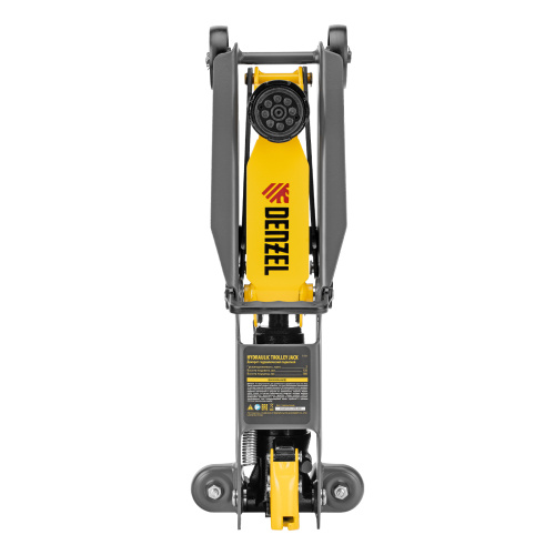 Домкрат гидравлический подкатной, 2 т, 135-385 мм, в пласт. кейсе Denzel по ценам производителя в Челябинске с доставкой по всей России