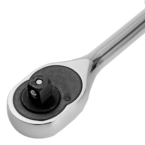 Ключ-трещотка 1/2", 45 зубьев, с быстрым сбросом, CrV, хром Сибртех по ценам производителя в Челябинске с доставкой по всей России