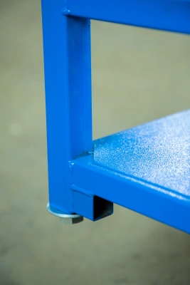 Тележка платформенная TOR ТП-МБ (600х1000) с бортами (колеса 160 мм) по ценам производителя в Челябинске с доставкой по всей России