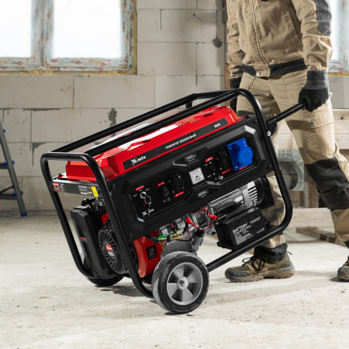 Генератор бензиновый RS-9000E, 7 кВт, 230В, электростартер MTX по ценам производителя в Челябинске с доставкой по всей России