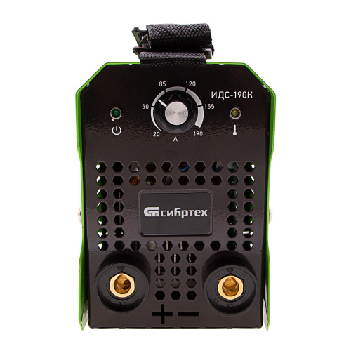Инверторный аппарат дуговой сварки ИДС-190K, 190 А, ПВ 80%, диаметр электрода 1,6-4 мм Сибртех по ценам производителя в Челябинске с доставкой по всей России