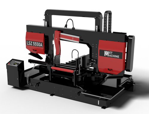 Полуавтоматический ленточнопильный станок с поворотной рамой LSZ5550 по ценам производителя в Челябинске с доставкой по всей России