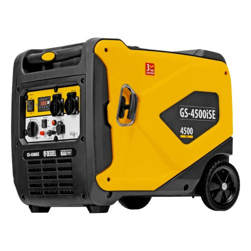 Генератор инверторный GS-4500iSE, 4,5 кВт, 230 В, закрытый корпус, электростартер Denzel по ценам производителя в Челябинске с доставкой по всей России