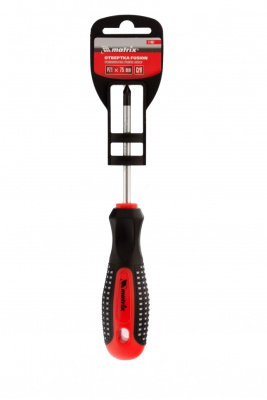 Отвертка Fusion, PZ1 x 75 мм, CrV, трехкомпонентная рукоятка "Anti slip" Matrix по ценам производителя в Челябинске с доставкой по всей России