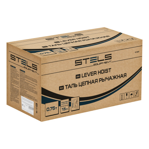 Таль цепная рычажная, 0.75 т, h подъема 1.5 м Stels по ценам производителя в Челябинске с доставкой по всей России