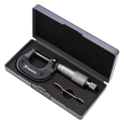 Микрометр механический,0-25 мм Matrix по ценам производителя в Челябинске с доставкой по всей России