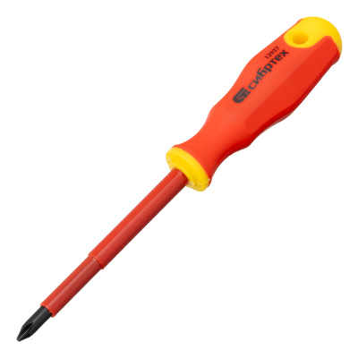 Набор отверток диэлектрических до 1000 В, 5 шт, тестер, CrV, двухкомпонентные рукоятки Сибртех по ценам производителя в Челябинске с доставкой по всей России