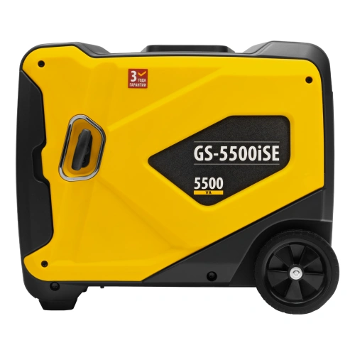 Генератор инверторный GS-5500iSE, 5,5 кВт, 230 В, закрытый корпус,электростартер Denzel по ценам производителя в Челябинске с доставкой по всей России