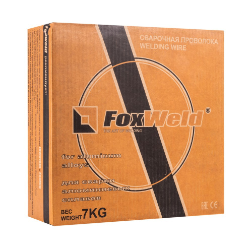 FoxWeld Проволока алюминиевая AL Si 5 (ER-4043) д.1.0мм, 7кг D300 (пр-во FoxWeld/КНР) по ценам производителя в Челябинске с доставкой по всей России