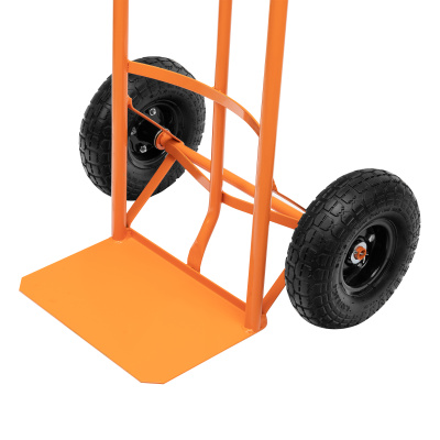 Тележка ручная двухколесная НТ1805, грузоподъемность 150 кг, пневматические колеса D 260 мм, платформа 350 х 235 мм Сибртех по ценам производителя в Челябинске с доставкой по всей России