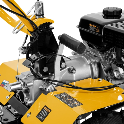 Мотоблок DPT-370X, 7 л.с, дисковое сцепление, ширина 90 см, глубина 35 см, фрез 3 х 4, ВОМ, передачи 3В/1Н Denzel по ценам производителя в Челябинске с доставкой по всей России