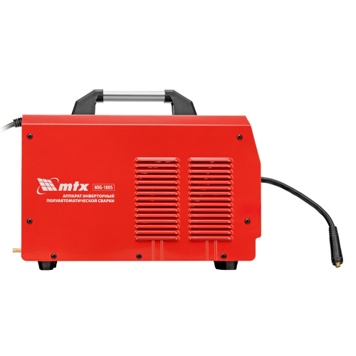 Аппарат инвертор. полуавтомат. cварки MIG-180S, 180A, ПВ 60%, катушка 5 кг MTX по ценам производителя в Челябинске с доставкой по всей России