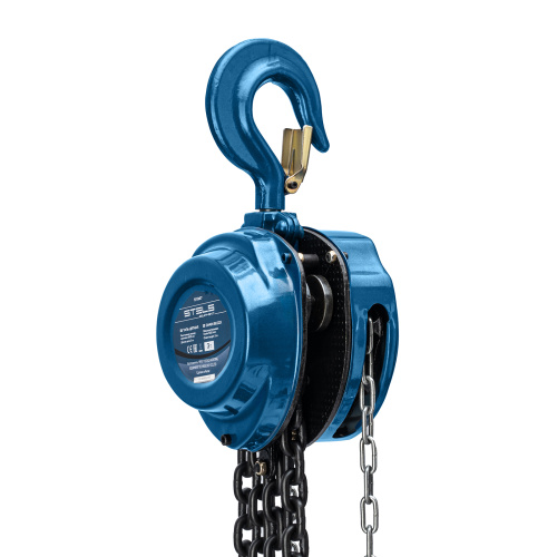 Таль цепная, 3 т, h подъема 3 м, расстояние между крюками 500 мм Stels по ценам производителя в Челябинске с доставкой по всей России