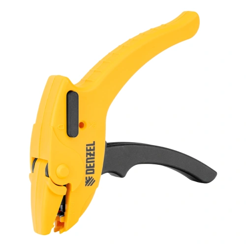 Щипцы для зачистки электропроводов, сечением 0,2-6 мм2, функция обрезания проводов Denzel по ценам производителя в Челябинске с доставкой по всей России