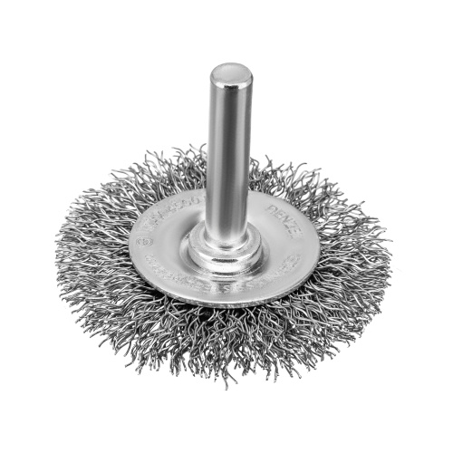 Набор щеток для дрели, 1 Плоская 50мм, 2 Чашки 25-50мм, шпилька, нерж. вит. проволока Denzel по ценам производителя в Челябинске с доставкой по всей России