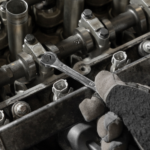 Набор ключей рожковых, 6 х 32 мм, 12 шт., CrV, хромированные Matrix по ценам производителя в Челябинске с доставкой по всей России