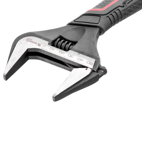 Ключ разводной, тонкие губки, фосфатированный, двухкомпонентная рукоятка, 200 мм, PRO Matrix по ценам производителя в Челябинске с доставкой по всей России