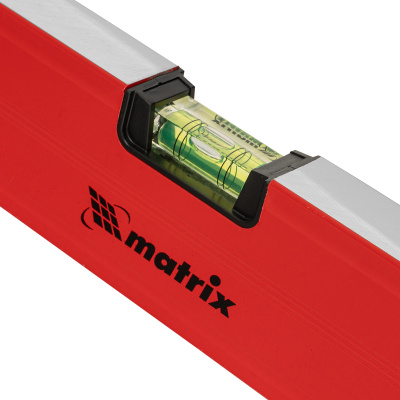 Уровень алюминиевый магнитный, 1500 мм, фрезерованный, 3 глазка (1 зеркальный) усиленный Matrix по ценам производителя в Челябинске с доставкой по всей России