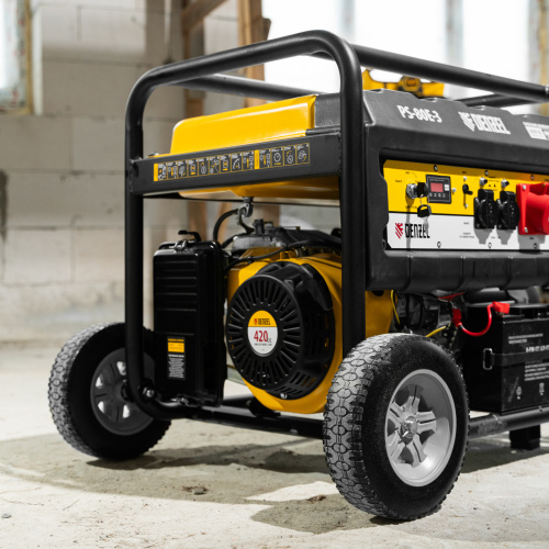 Транспортировочный комплект (колеса и ручки) для генераторов PS Denzel по ценам производителя в Челябинске с доставкой по всей России