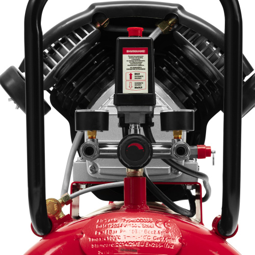 Компрессор воздушный КК-2200/100, 2,2 кВт, 350 л/мин, 100 л, прямой привод, масляный MTX по ценам производителя в Челябинске с доставкой по всей России