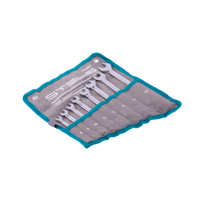 Набор ключей комбинированных 8 шт, 8-19 мм,  антислип Stels по ценам производителя в Челябинске с доставкой по всей России