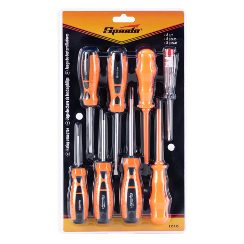 Набор отверток, PH, SL-5 шт, диэлектрические 2 шт, пробник на 220 В-1 шт, 8 шт Sparta по ценам производителя в Челябинске с доставкой по всей России