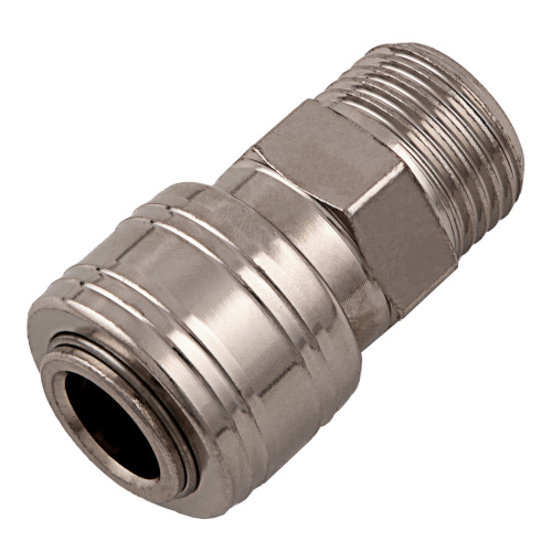 Муфта универсальная быстросъемная ("мама") внешняя резьба 1/2, 1 шт, Stels по ценам производителя в Челябинске с доставкой по всей России