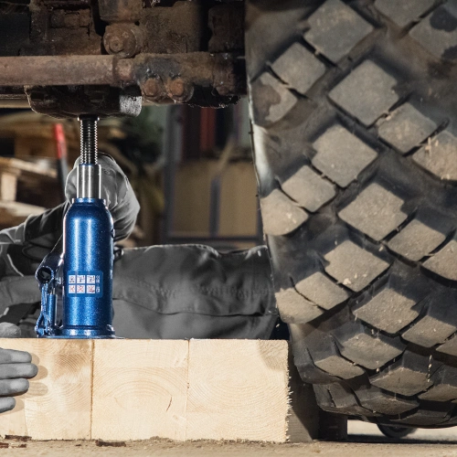 Домкрат гидравлический бутылочный, 8 т, h подъема 222-447 мм Stels по ценам производителя в Челябинске с доставкой по всей России