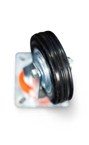 Колесо поворотное резина SC 42 100 мм (N) по ценам производителя в Челябинске с доставкой по всей России