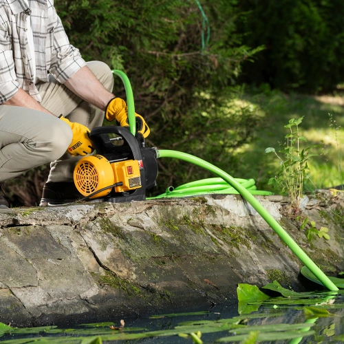 Садовый поверхностный насос GPL600, 600 Вт, 3000 л/ч, подъем 35 м, пластик Denzel по ценам производителя в Челябинске с доставкой по всей России